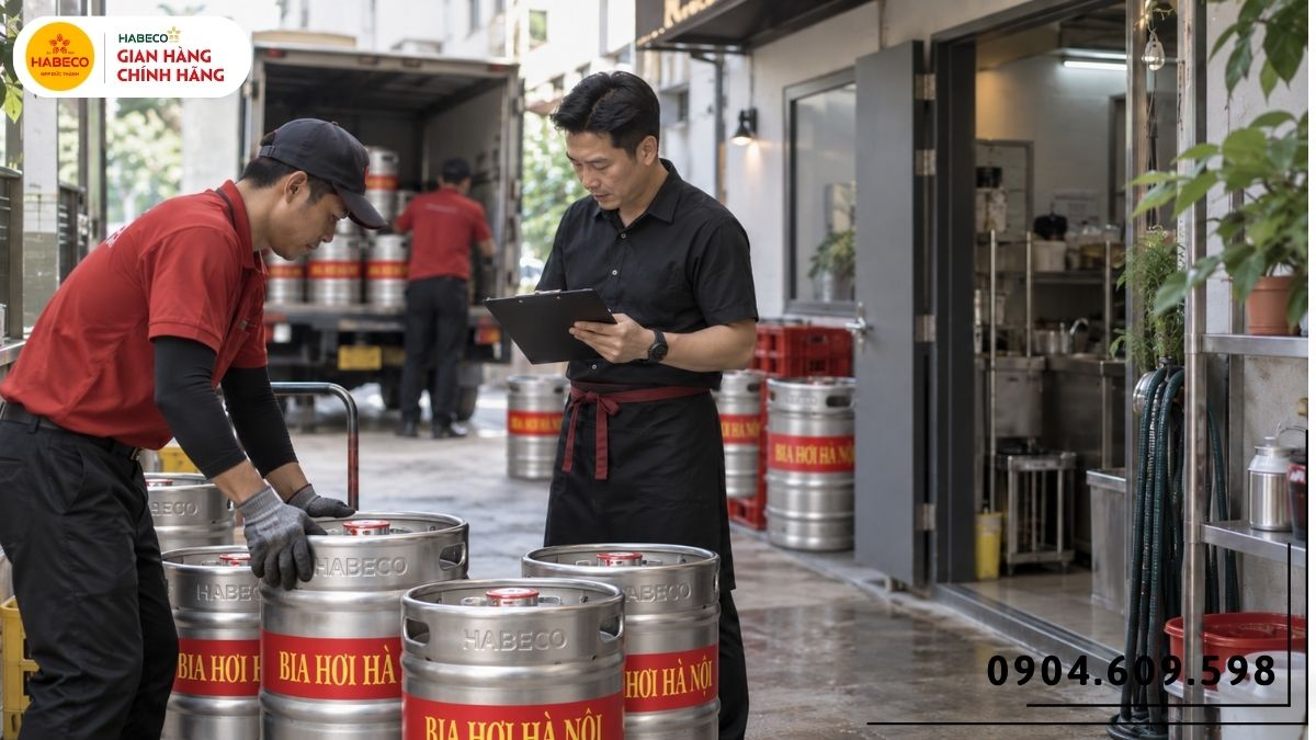 Kiểm tra nguồn hàng trước khi chọn nhà phân phối bia hơi