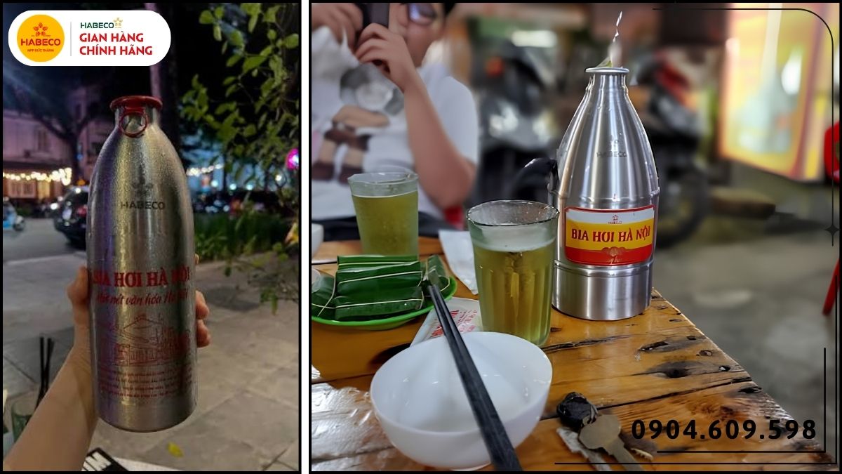 Giao nhận bia hơi số lượng lớn cho khách hàng F&B