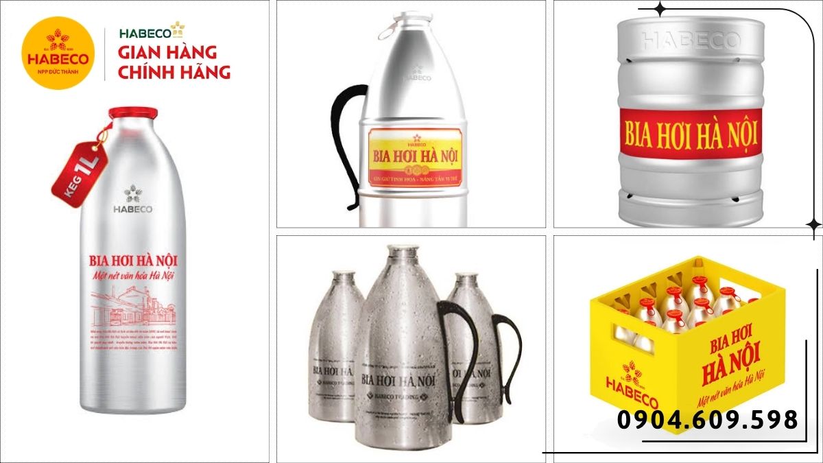 Keg và tủ bảo quản sử dụng trong mô hình phân phối bia hơi