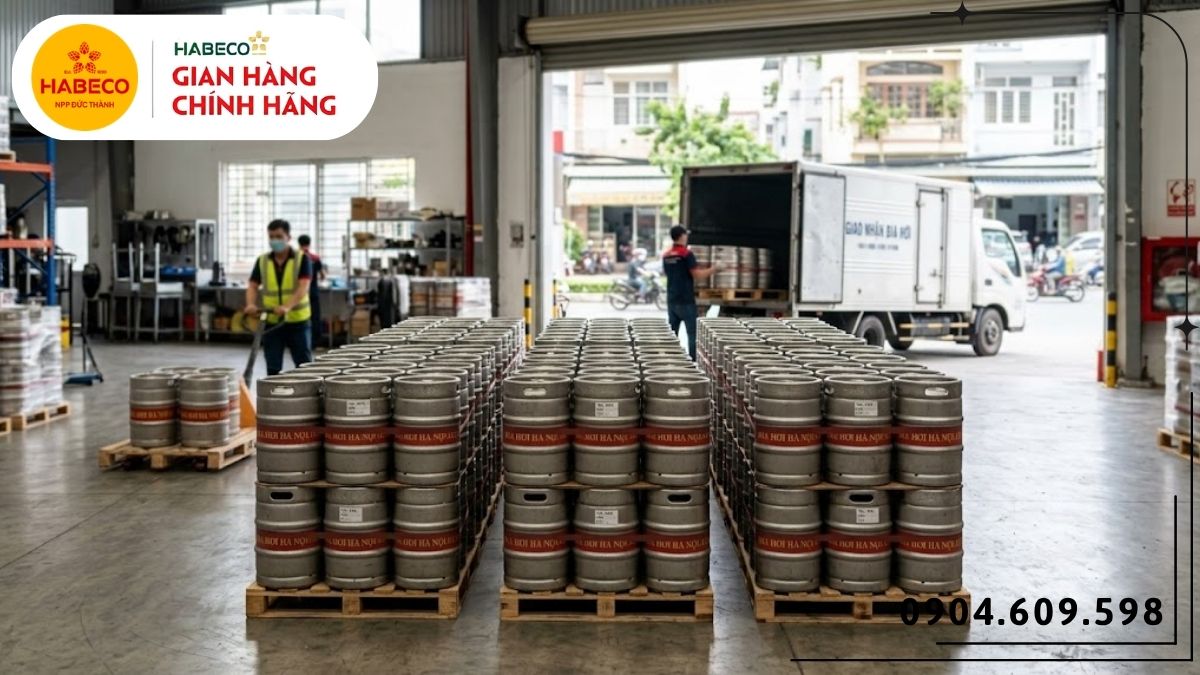 Nguồn phân phối bia hơi TP.HCM phục vụ quán nhậu và nhà hàng