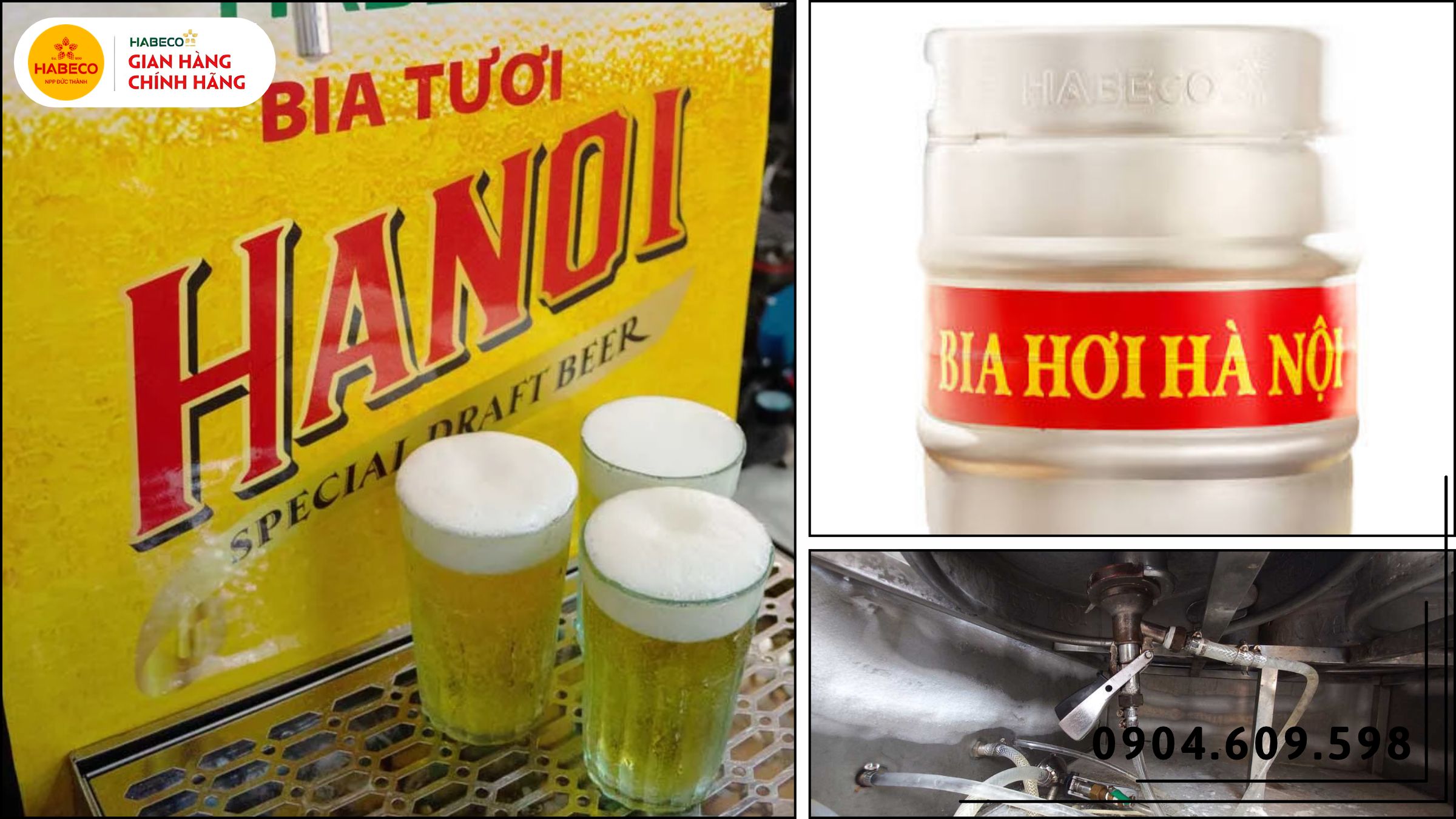 Quy trình nhận và bảo quản bia hơi tại nhà hàng Sài Gòn